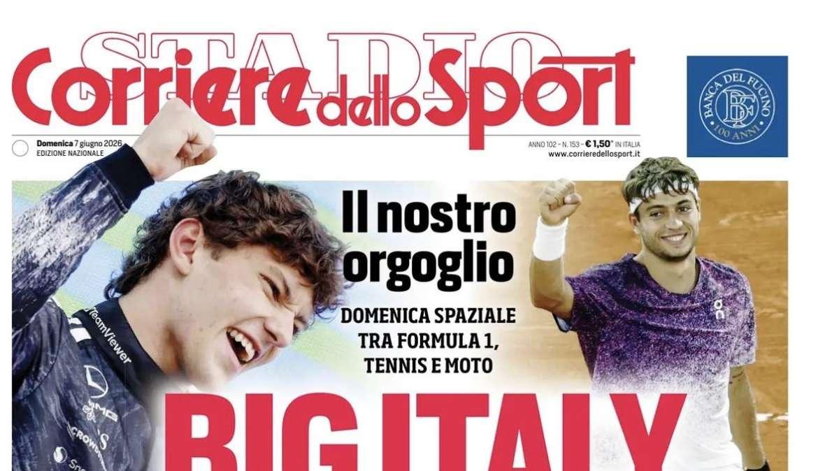 PRIMA PAGINA – Corriere dello Sport: "Baldini, due novità: Ahanor e Ekhator"