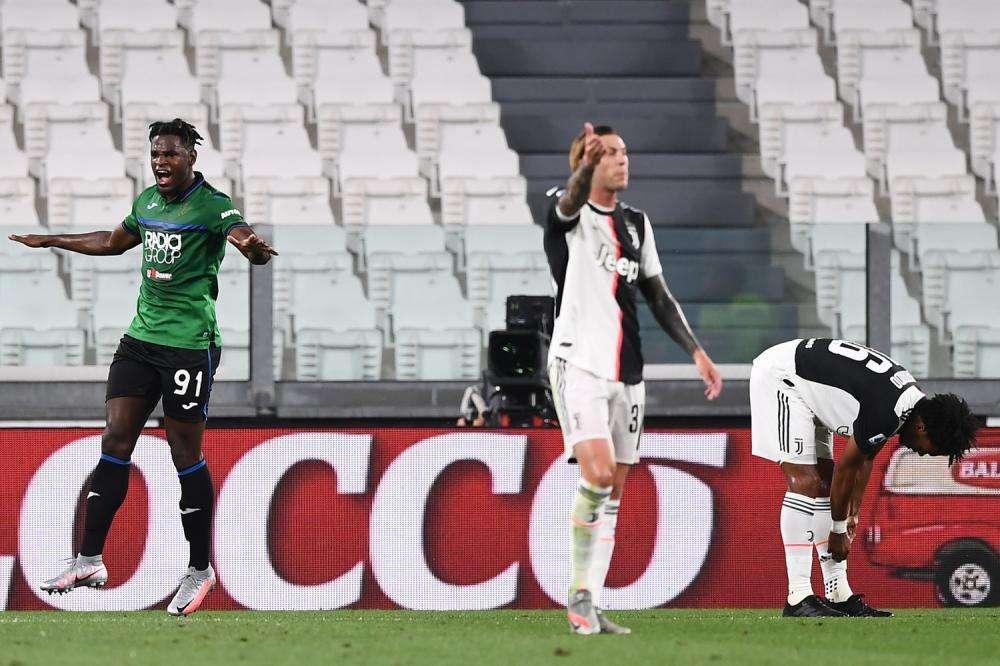 Zapata la sblocca contro la Juventus: assist di Gomez, è 0-1