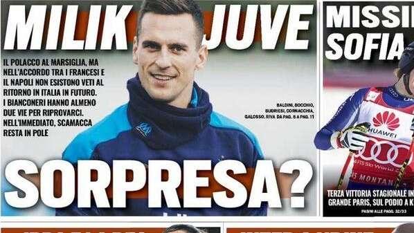 PRIMA PAGINA - Tuttosport: "Ibra e la Dea sfida record"