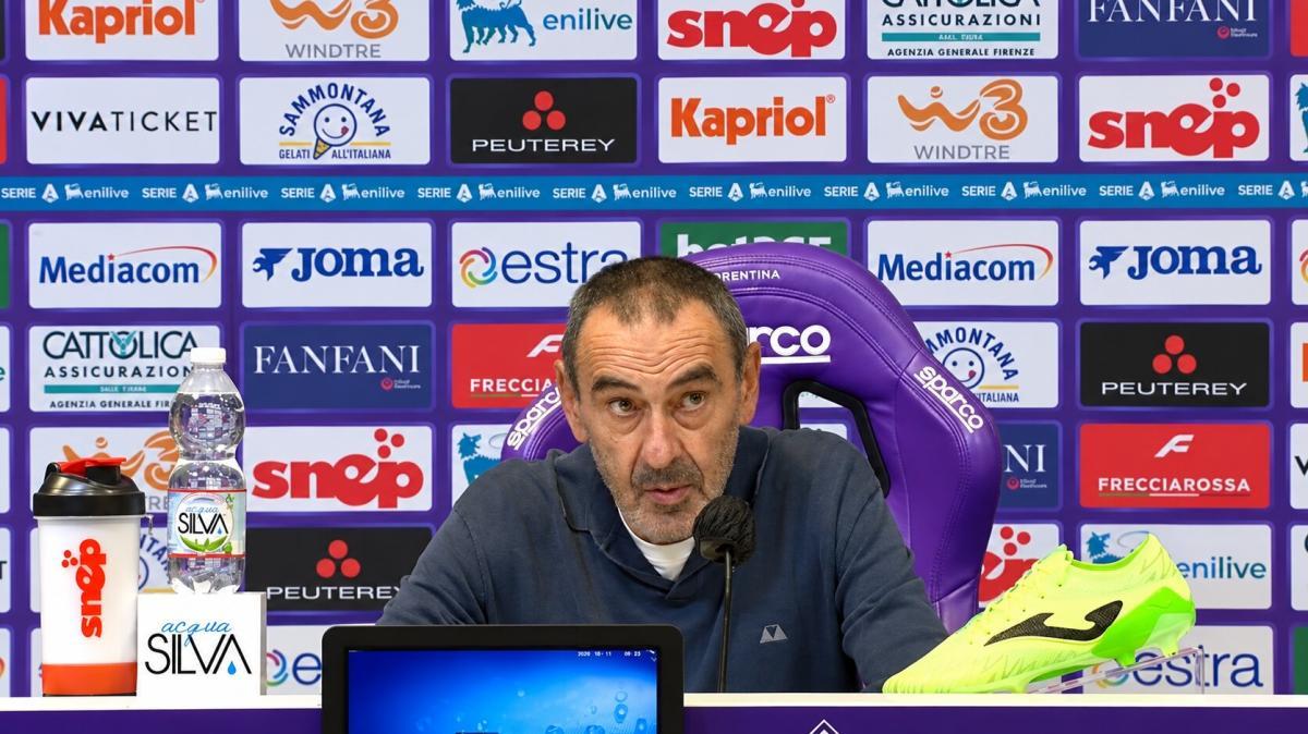Sarri dopo il Franchi in conferenza: "Il momento è da sopravvivenza, non da lusso"