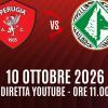 Primavera 2, domani sfida al vertice Perugia-Avellino: ecco dove vederla