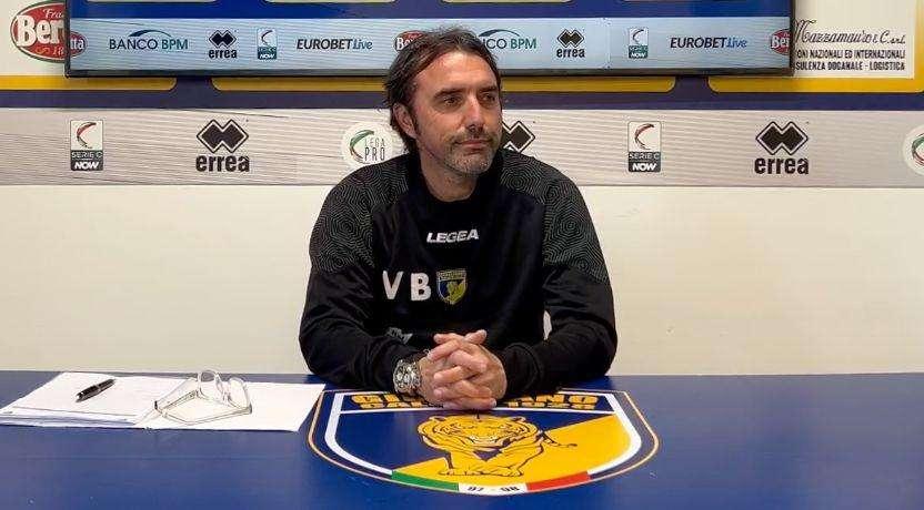 Giugliano, Bertotto: "Avellino squadra forte con ottime individualità. Ma non temiamo nulla, possiamo giocarcela"