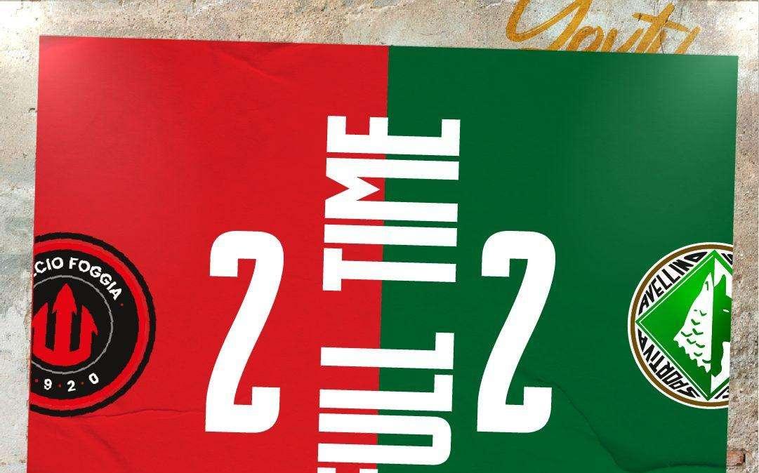 Primavera 3: rammarico Avellino. Finisce 2-2 a Foggia. Pareggio dei padroni di casa al 90'