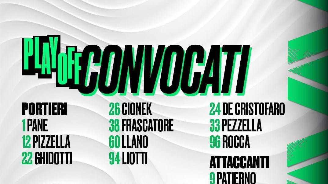 Avellino, ecco i convocati di Pazienza per la trasferta di Vicenza