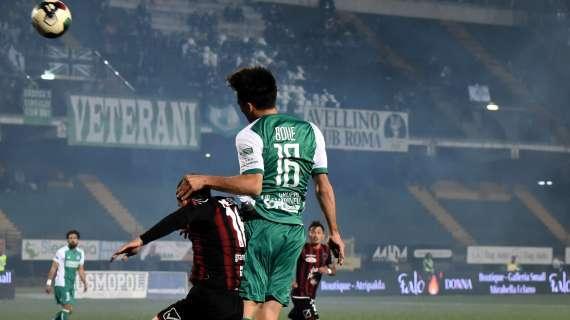Bove saluta Avellino: "Grazie  a voi compagni e voi Uomini. Meritate il meglio"