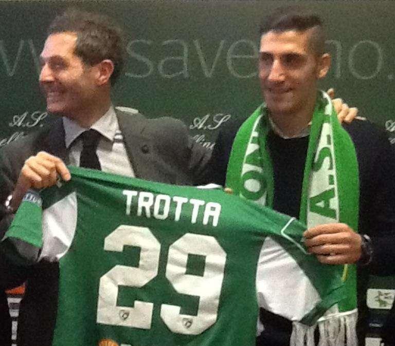 Avellino, ecco Trotta: "Felice di essere qui. Ringrazio tanto il presidente"