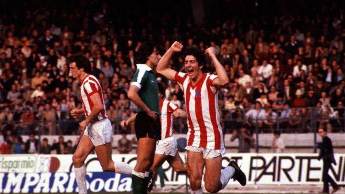 Paolo Rossi in gol al Partenio