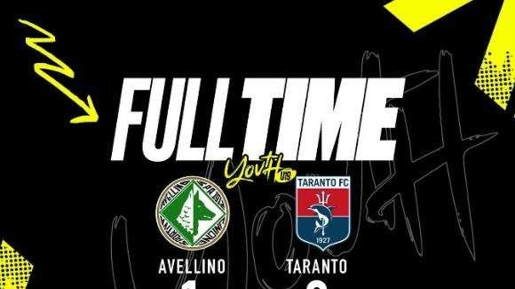 Primavera 3, l'Avellino batte di misura anche il Taranto. E' 1-0 al Partenio