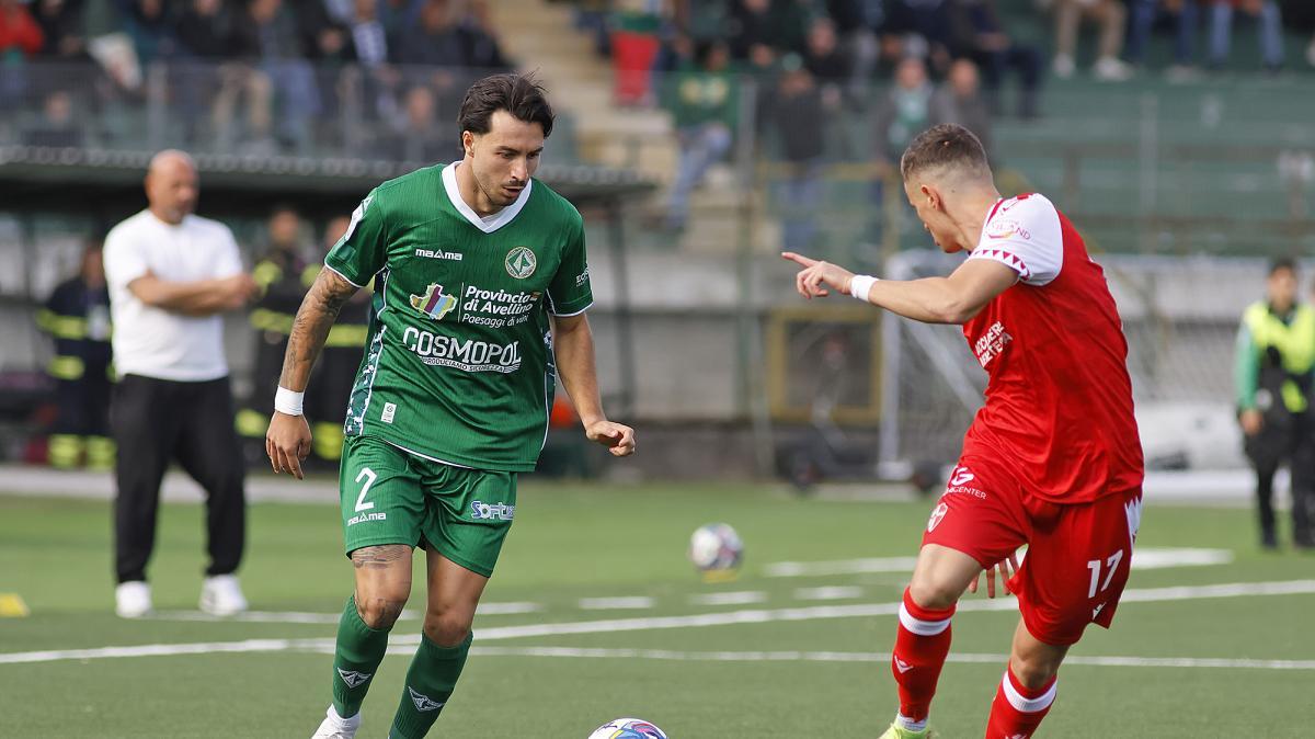 Entella-Avellino 1-0, fine primo tempo: il peggior Avellino della stagione
