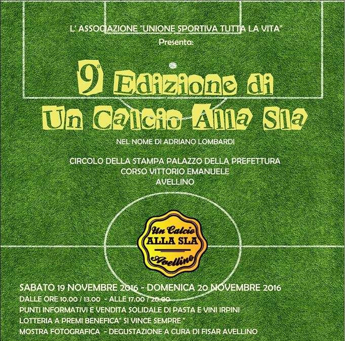 Calcio e solidarietà nel ricordo di Adriano Lombardi: grande successo per la nona edizione di "Un Calcio alla Sla"