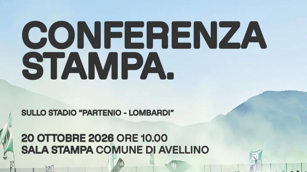 Avellino, domani la conferenza stampa sullo stadio del sindaco Pizza