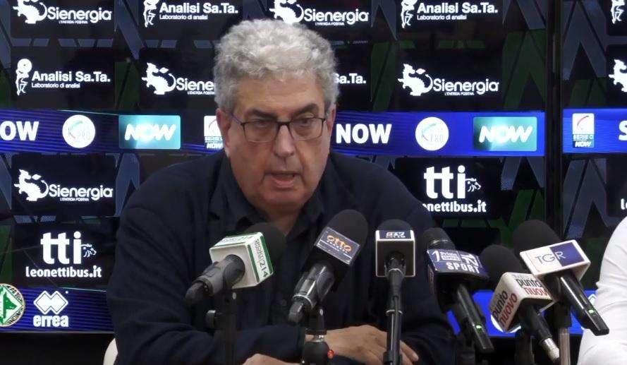 Perinetti: "La conferma di Rastelli l'ho voluta io, già durante la preparazione avevo notato delle difficoltà"