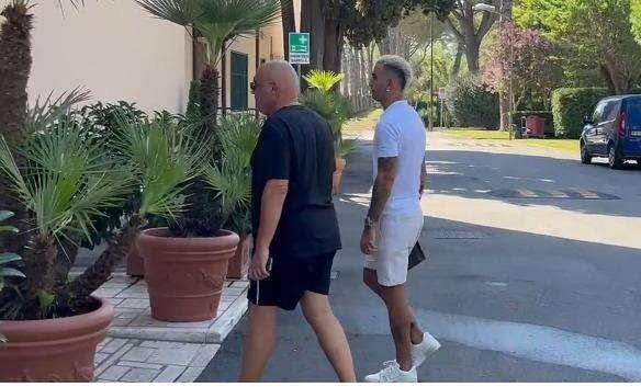 Roberto Insigne a Villa Stuart: visite mediche e firma con l'Avellino