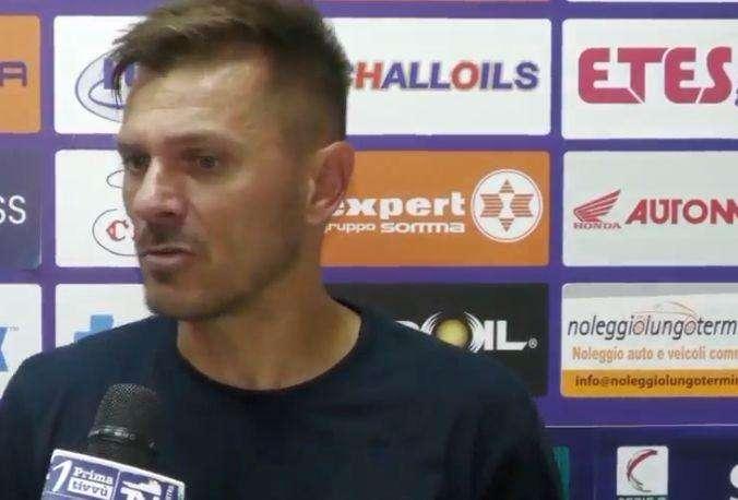 Tarantino (vice all. Juve Stabia): "Vittoria meritata, potevamo chiuderla con più gol. Vedere l'Avellino venire qui a chiudersi è un onore"