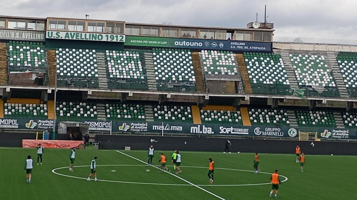 Avellino, allenamento mattutino: nessuna novità dall'infermeria