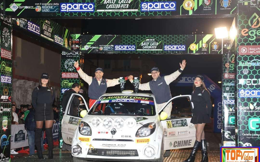Gli irpini Laudati e Ascione si aggiudicano Rally Lazio e Coppa Italia Aci Sport 