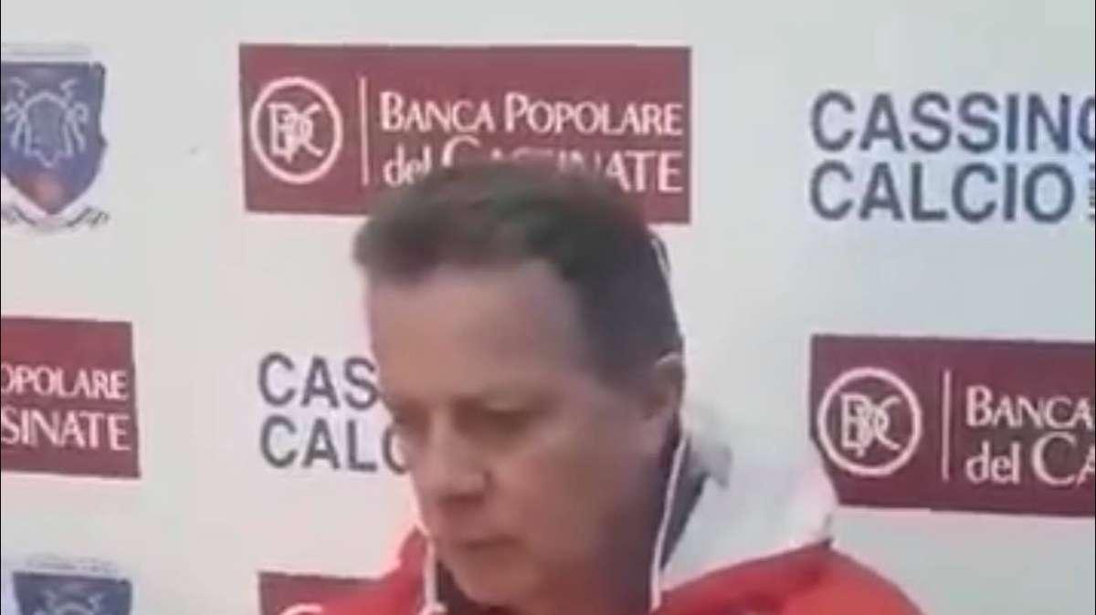 Urbano (All. Cassino): "E' stata una partita di grande sacrificio. Ricamato ha una marcia in più"
