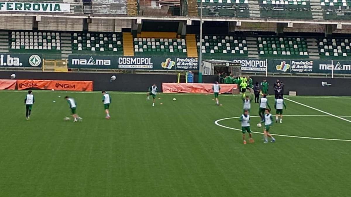 Avellino, ripresa la preparazione: a parte Sgarbi, indisponibili Reale e Milani