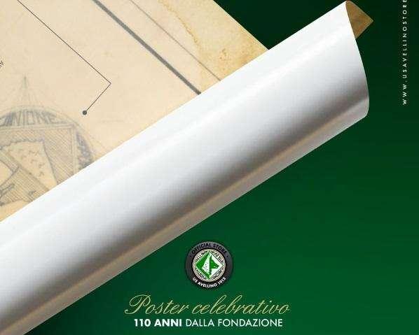 La tavola da disegno del logo "Uesse" in vendita allo store ufficiale dell'Avellino