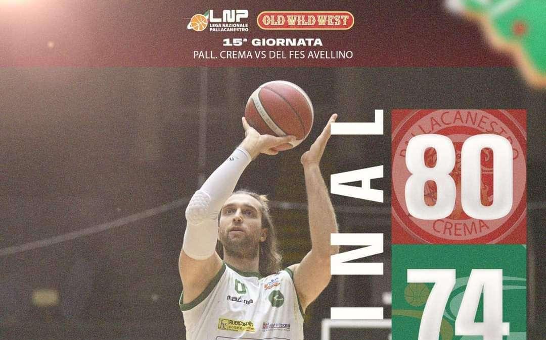 Troppo brutta per essere vera, la Del.Fes va ko anche a Cremona 80 a 74