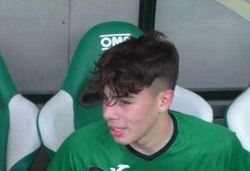 Juniores, Corcione: "Sogno la prima squadra, spero di farcela" 