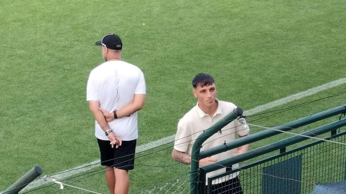FOTO - Giovanni Daffara è arrivato in ritiro
