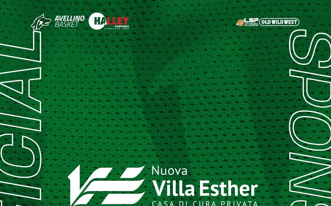 Nuova Villa Esther partner dell'Avellino Basket per la stagione 2026/27