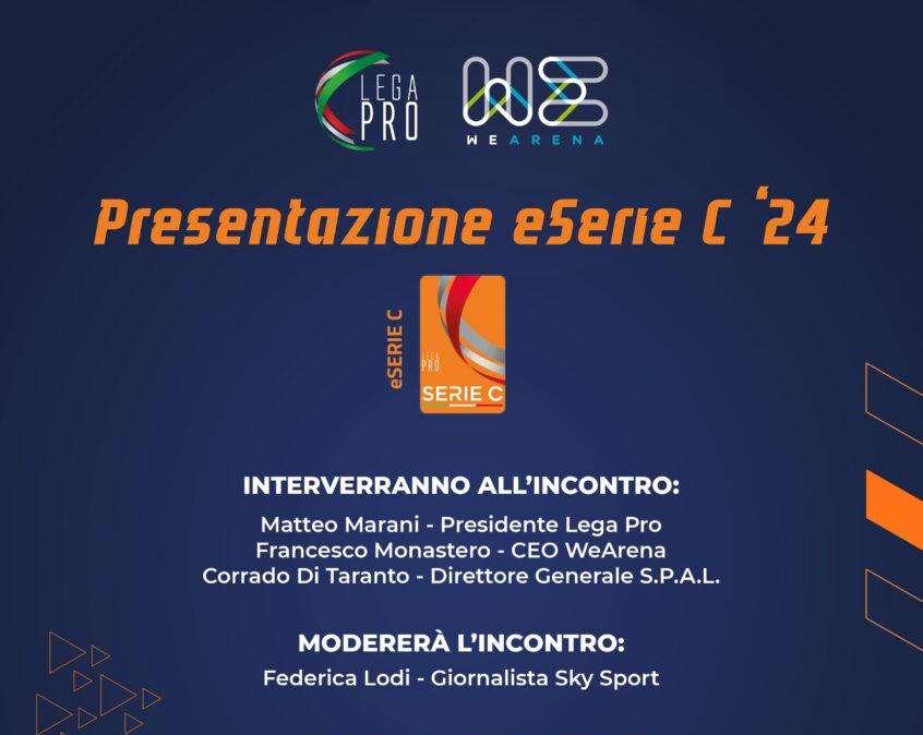 Torna la eSerieC: mercoledì 6 presentazione e sorteggio calendari