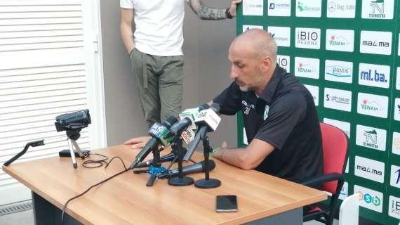 Taurino: "Abbiamo fatto bene per 70 minuti, non mi preoccupo per non aver segnato. Mercato? Si sta lavorando, è arrivato Aya, il direttore sa cosa fare"