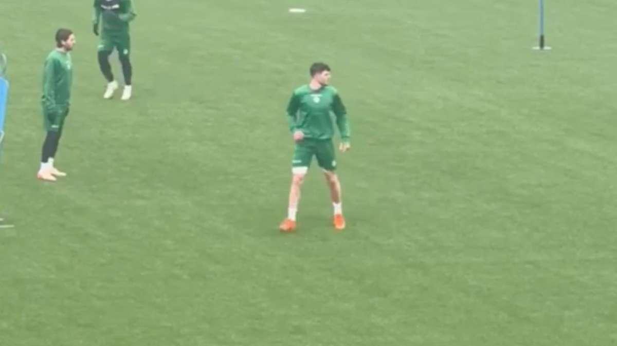 VIDEO - Favilli è tornato in campo, ecco il suo primo allenamento con i compagni