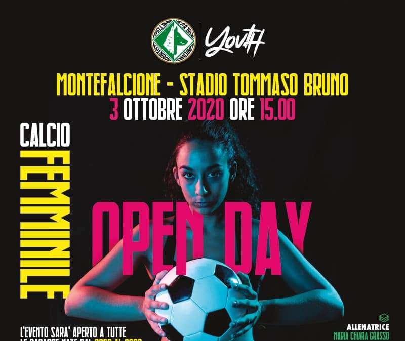 Avellino, il 3 ottobre a Montefalcione Open Day per la "Cantera femminile"