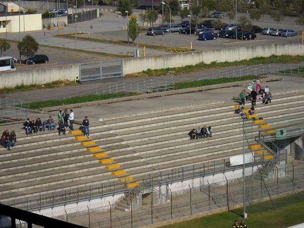 Un gruppetto di tifosi irpini