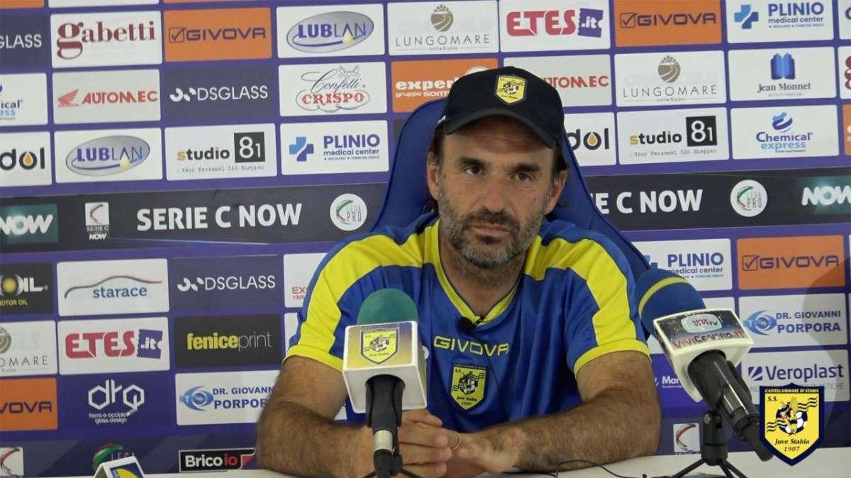 Pagliuca (all. Juve Stabia): "Pressioni sull'Avellino? Hanno giocatori abituati a superarle. Domani servirà mordere per tutta la partita"