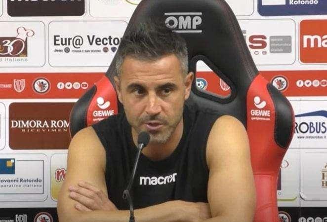 Foggia, Marchionni: "Partita brutta, così non va, troppi regali. L'Avellino ha meritato"