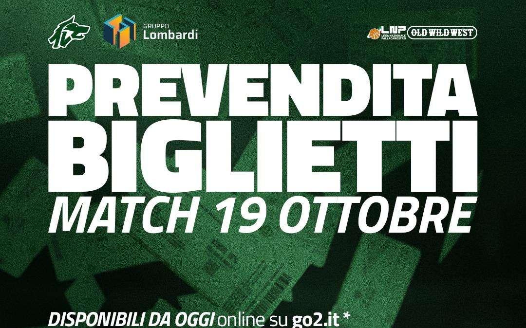 Avellino Basket-Reale Mutua Torino, parte la prevendita