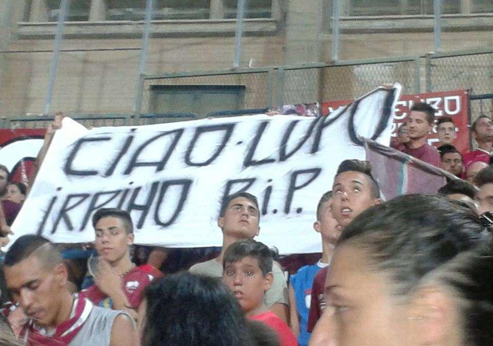 Anche i tifosi del Trapani ricordano Vincenzo