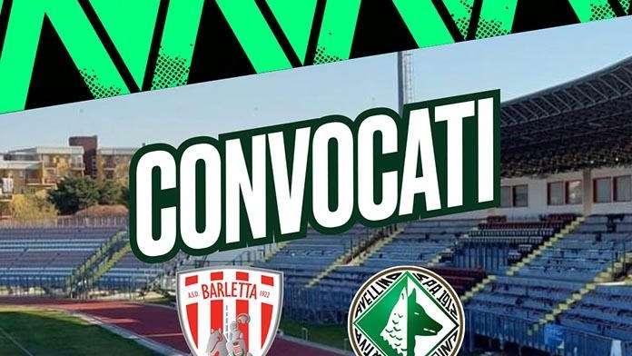 Barletta-Avellino, i convocati di Rastelli