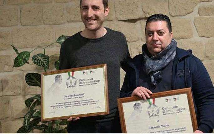 Avellino Basket, Lombardi e Nevola ritirano il premio Coni: “Fa piacere essere apprezzati”
