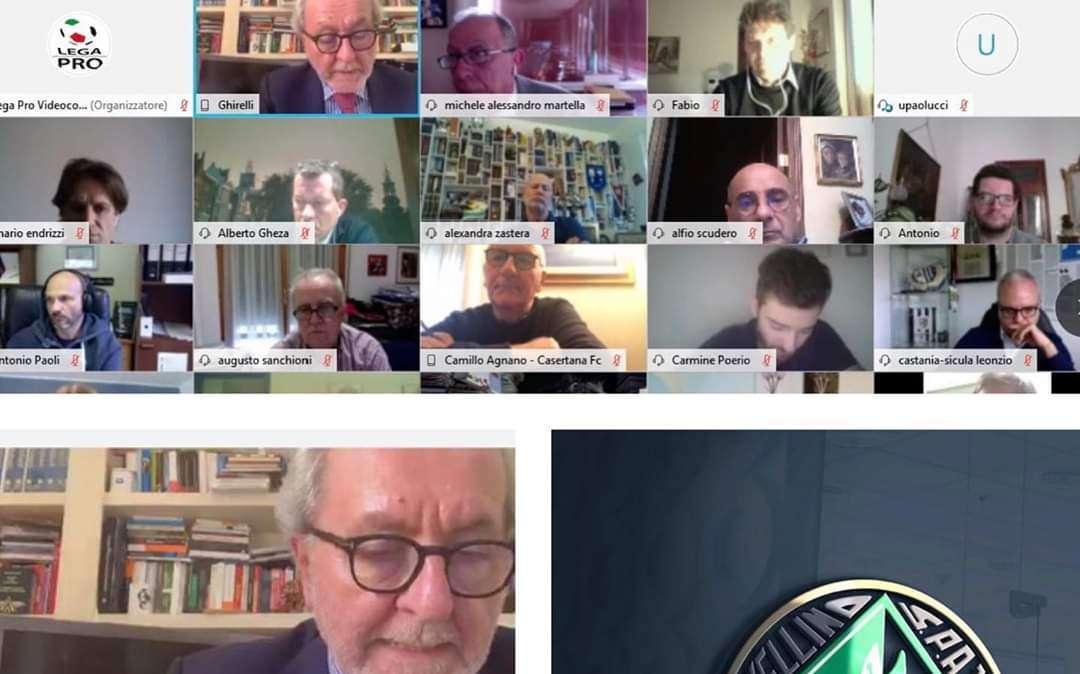 Call conference medici sociali-Ghirelli: presenti anche i dottori "biancoverdi" Bianco ed Esposito