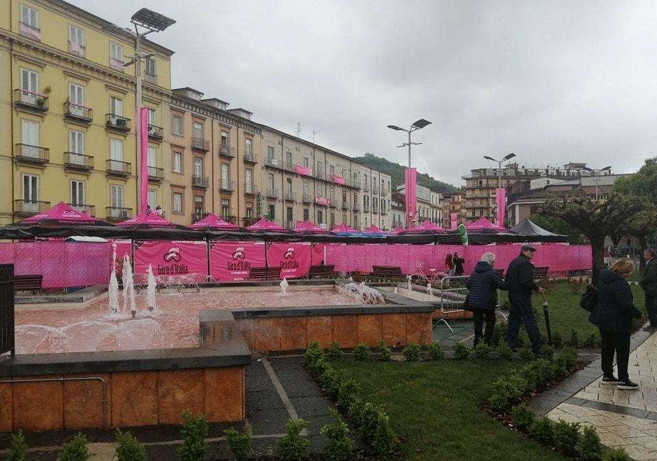 FOTOGALLERY - La partenza del Giro d'Italia da Atripalda