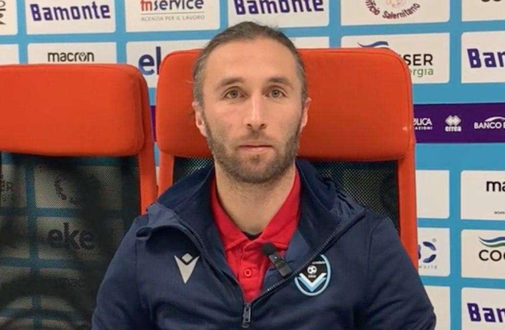 Giana, Marotta: "Con l'Avellino partita difficile ma da godersi"