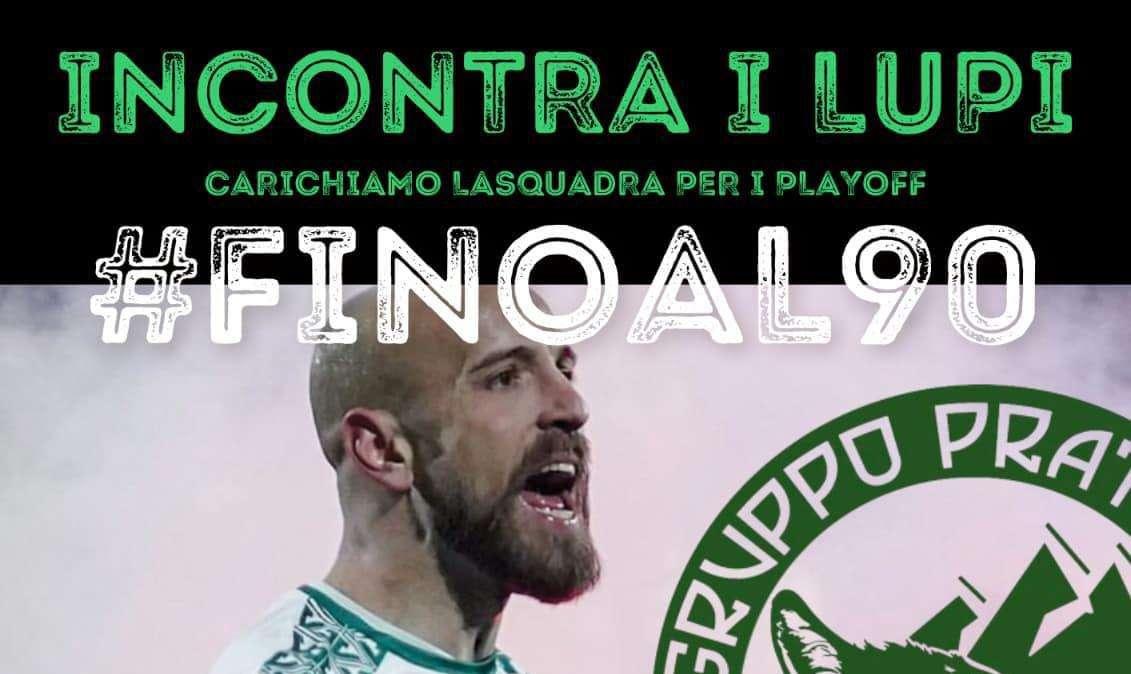 L'Avellino ospite dei tifosi biancoverdi di Prata: "Carichiamo la squadra per i playoff"