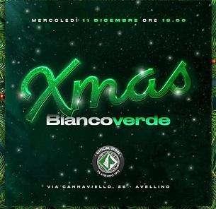 Natale biancoverde allo store dell'U.S. Avellino: alle 18 presenti squadra e staff tecnico