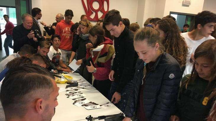 "Un giorno per la nostra città": lo Spezia incontra gli studenti