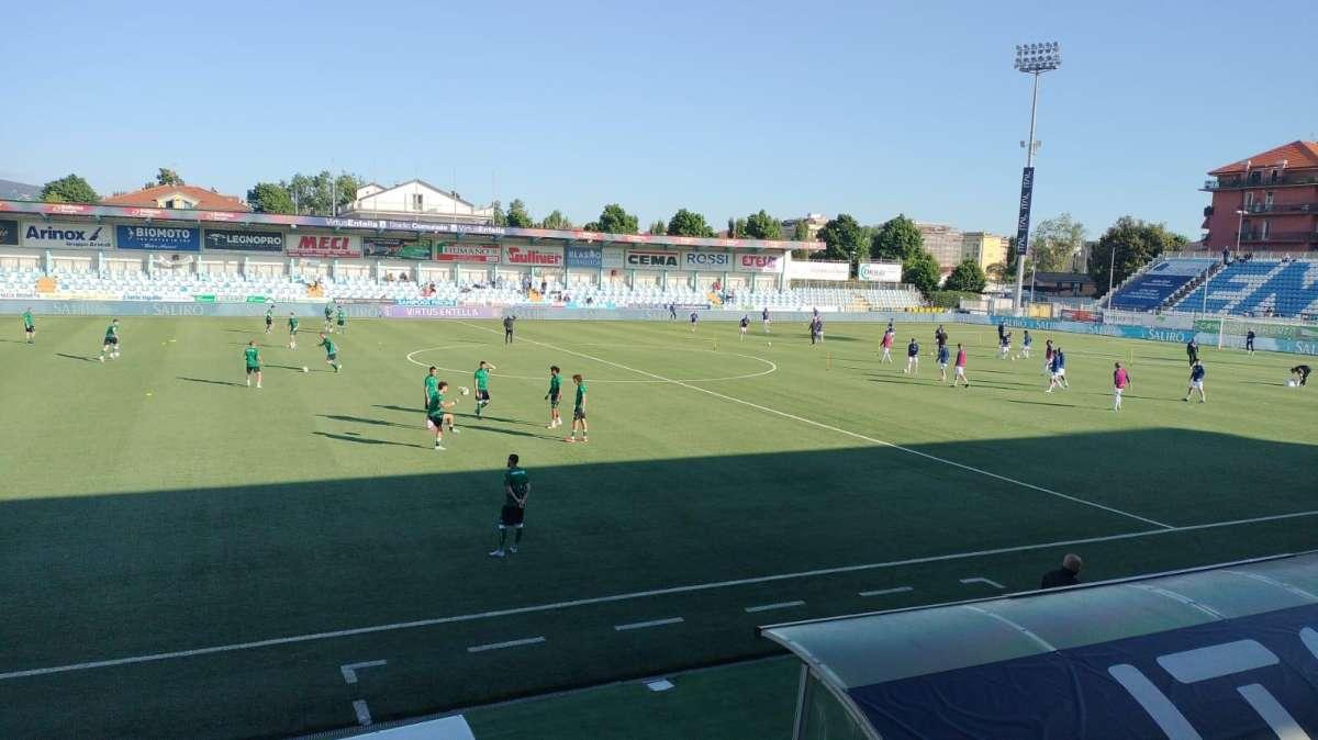 FISCHIO FINALE - Lescano risponde a Di Noia: 1-1 tra Virtus Entella e Avellino. Supercoppa certamente non in Irpinia