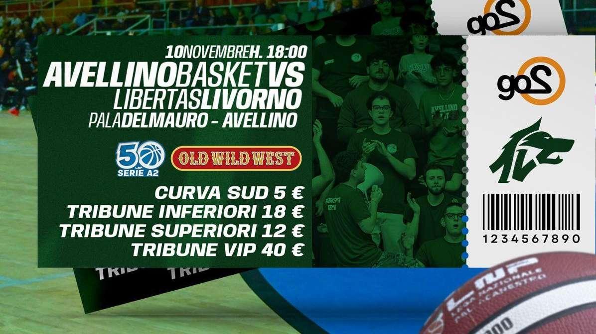 Avellino Basket-Libertas Livorno: partita la prevendita