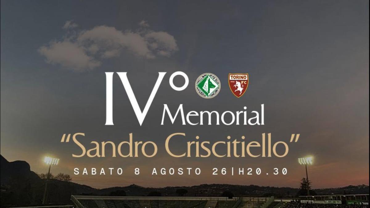 Memorial Sandro Criscitiello l'8 agosto al Partenio: prevendita attiva