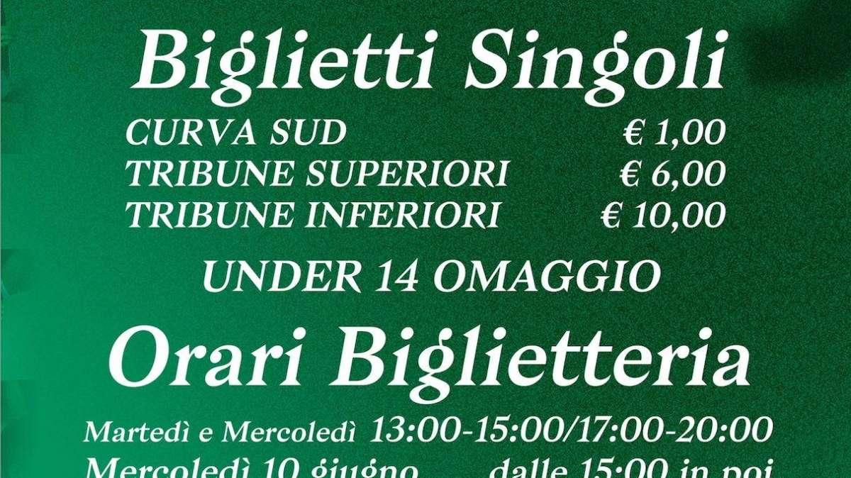 Scandone Avellino-Reggio Calabria, parte la prevendita per Gara 2