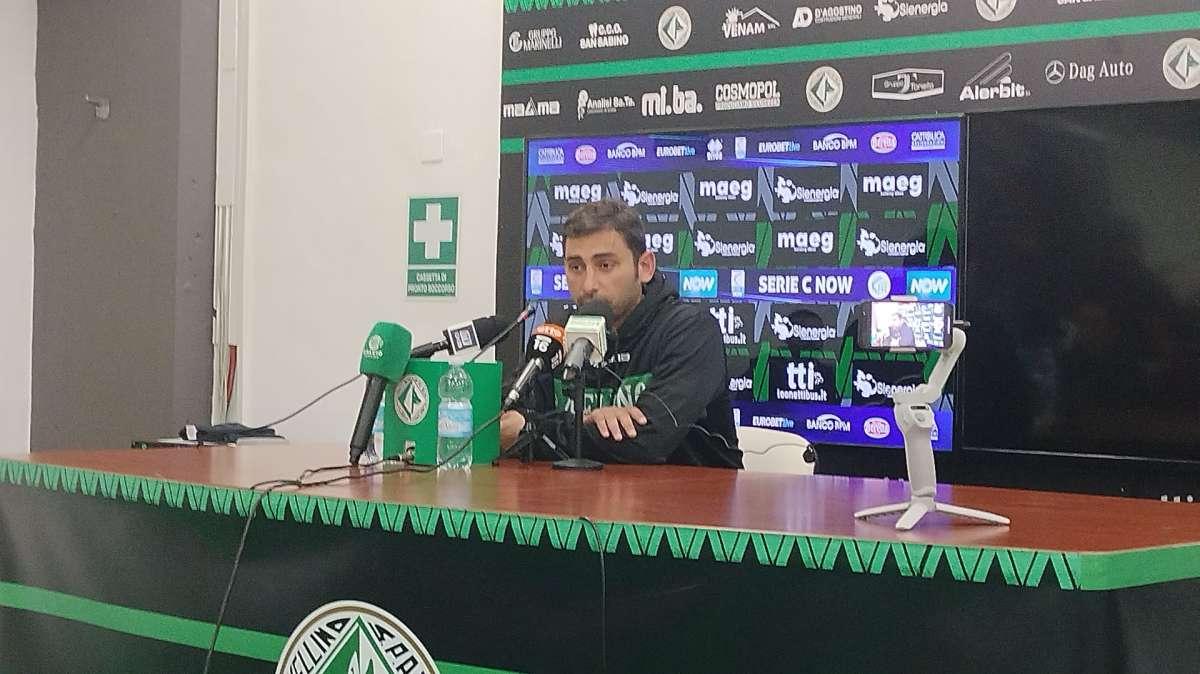 Pazienza: "Migliore prestazione sotto la mia gestione, ma non vincere una gara del genere deve infonderci rabbia. Arbitro? Meritiamo rispetto"