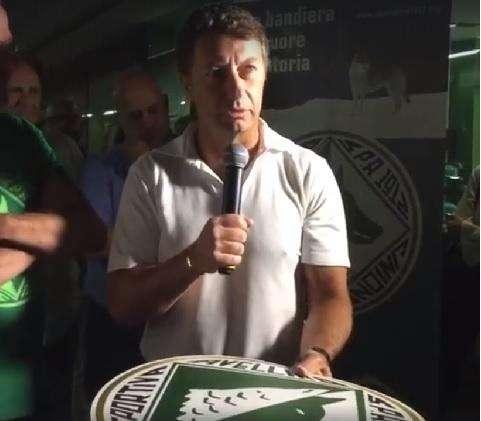 De Cesare: "E' un onore e un onere ricevere questo logo"